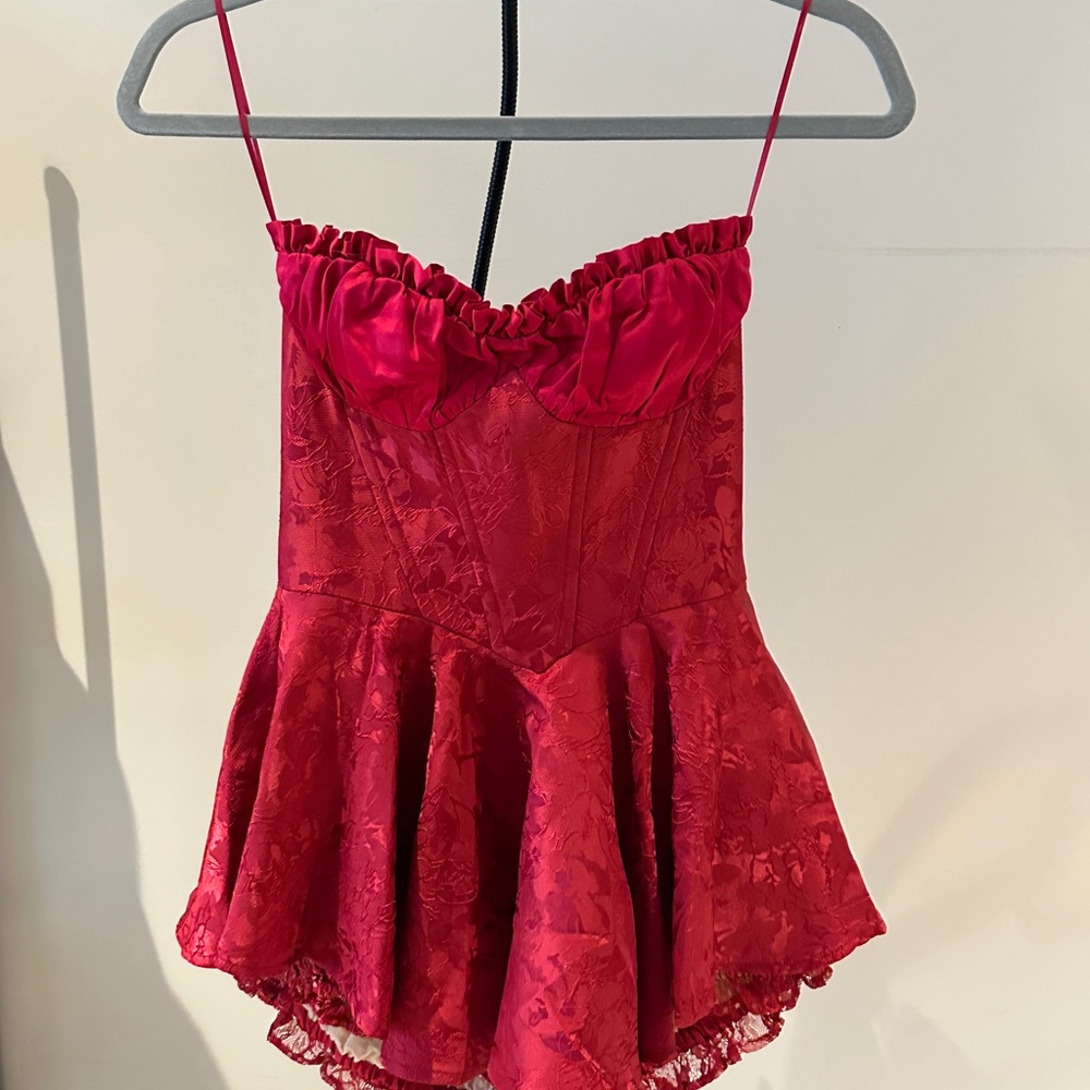 Nana jacqueline red dress